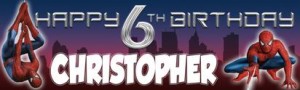 spiderman-birthday-banner